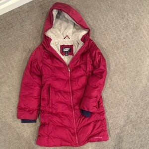 Lands' End Kids Puffer Coat 6-7 yo